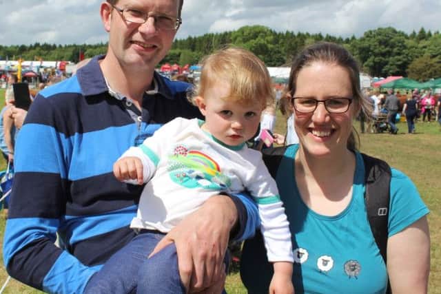 John and Clare Speers, from Hamiltonsbawn, enjoying a day out At Armagh Show 2017 with their daughter Sophie