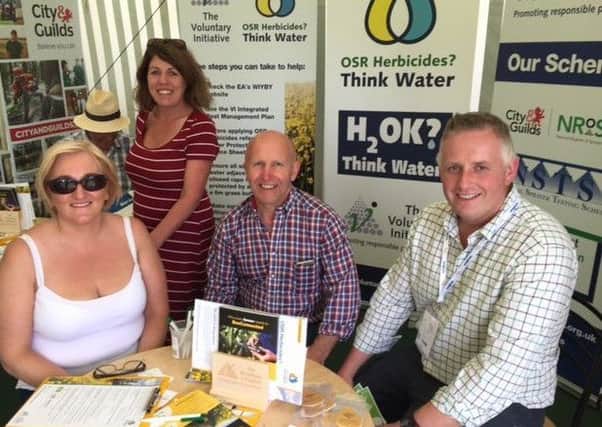 The UFU called on to the VI stand to show its support at Cereals 2017.