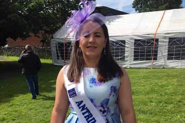 Lucy Hurrell who represented Co Antrim at the Blue Jean Country Queen Festival