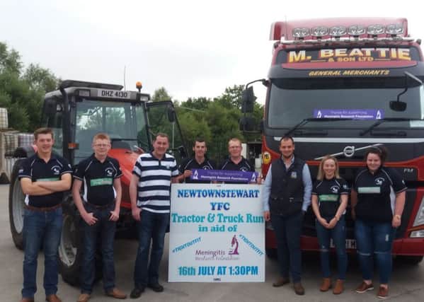 Members of Newtownstewart Young Farmers' Club are looking forward to their tractor and truck run on Sunday, July 16