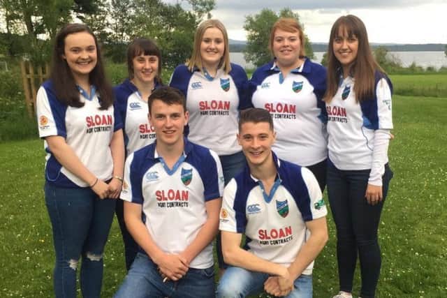Randalstown YFC members who attended Antrim Show launch 2017