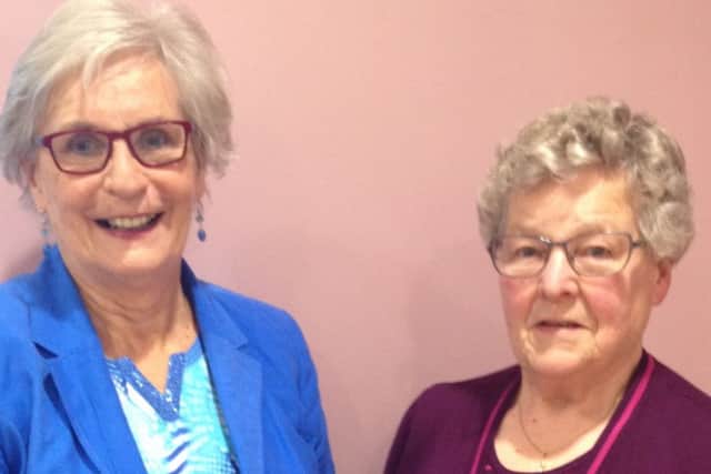 May Ashcroft and Margaret Deane and their husbands  are celebrating their wedding anniversaries this summer.