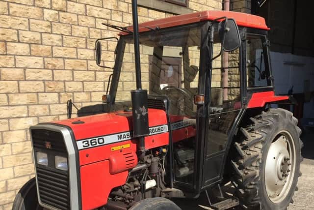 1988 Massey Ferguson 360 which has only 816 hours on the clock and is still on its original Kleber tyres and could make Â£18,000