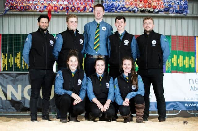 The UK and Ireland teams from the youth competition at the World Angus Forum 2017